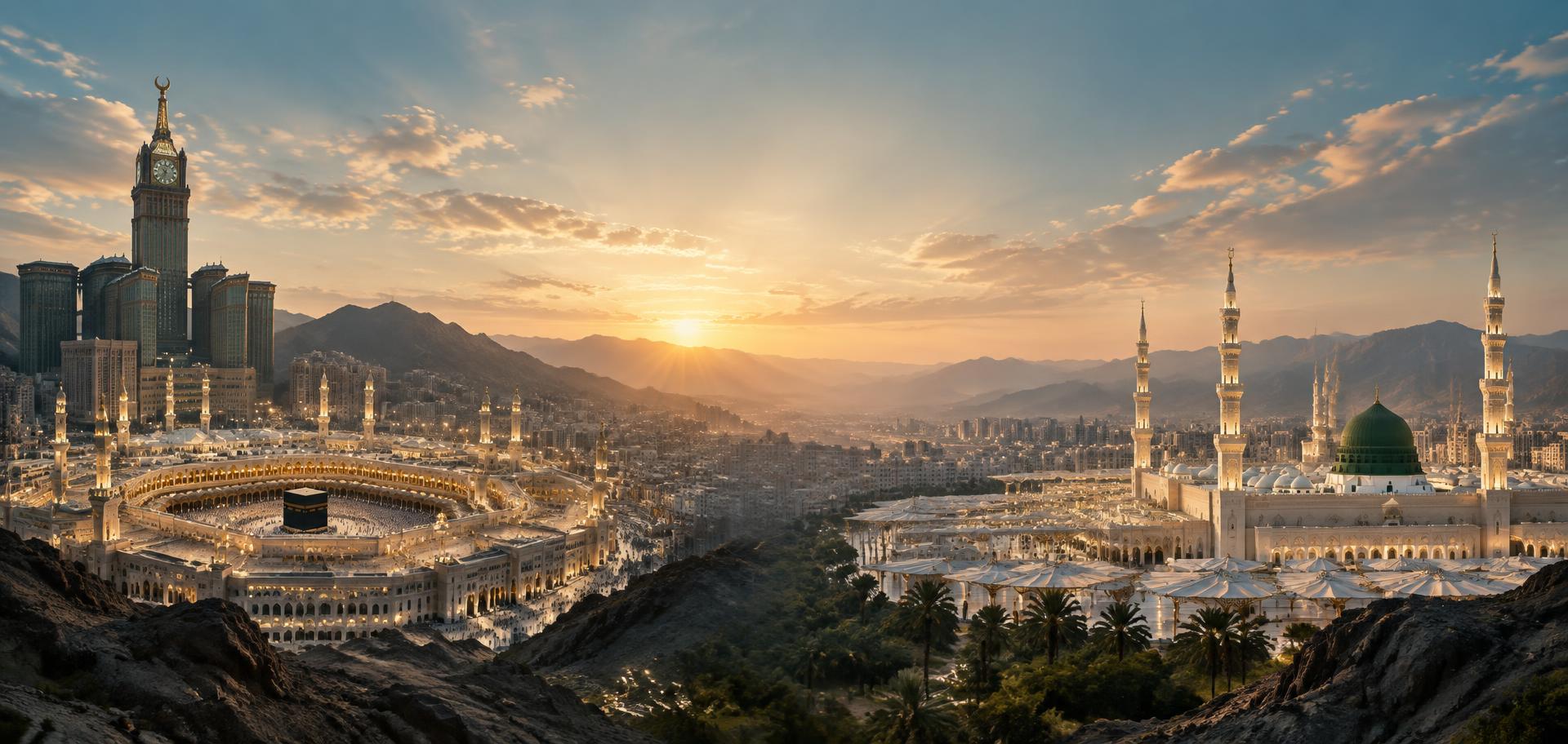 Makkah and Madinah pilgrimage destinations